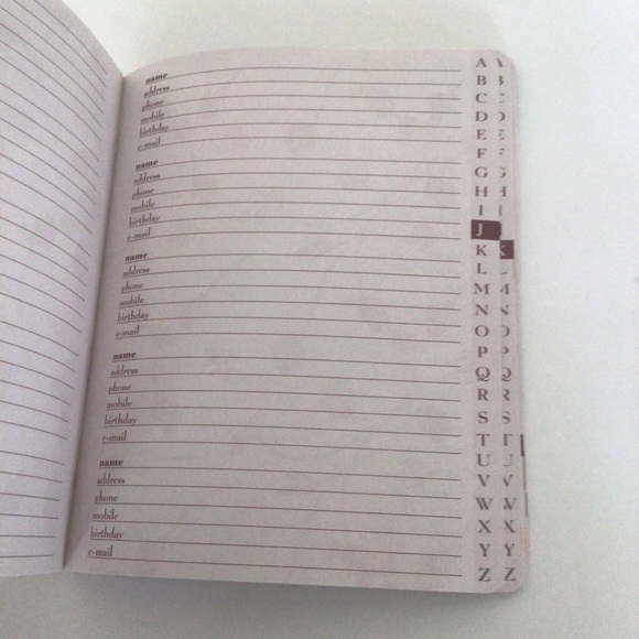 ADDRESS BOOK NWOT - Picture 7 of 10
